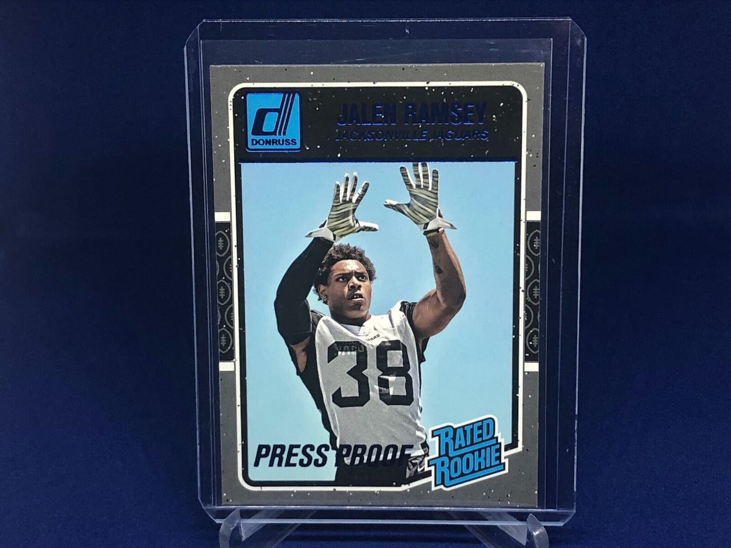 JALEN RAMSEY 2016 PANINI DONRUSS BLUE PRESS PROOF ROOKIE RC # 371
