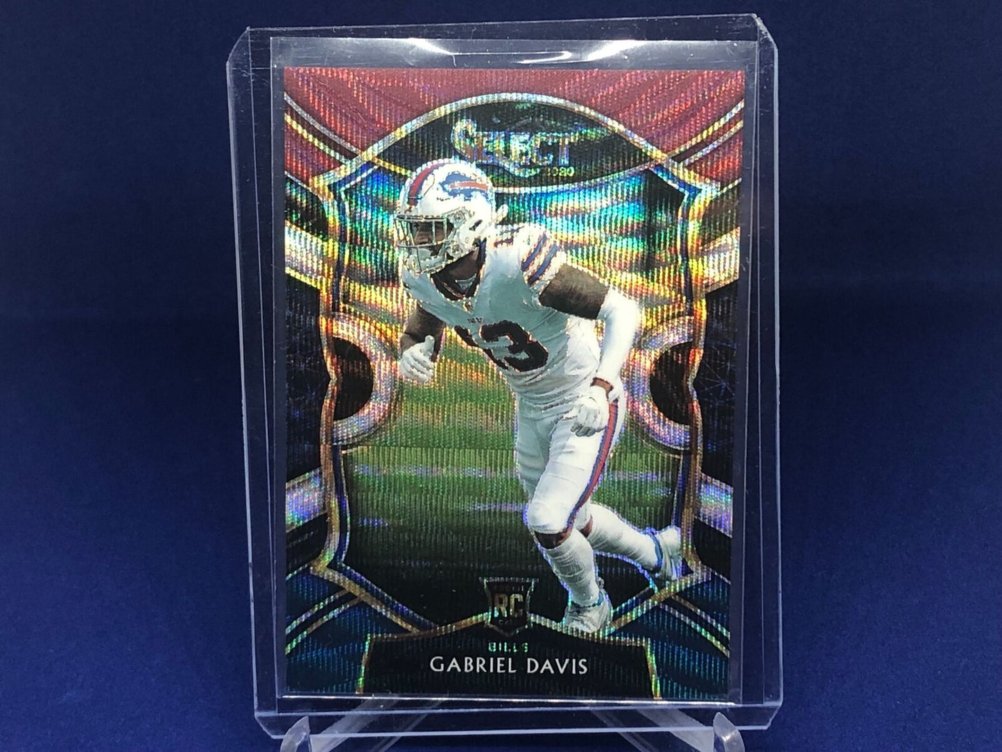 GABRIEL DAVIS 2020 PANINI SELECT CONCOURSE RED WHITE BLUE PRIZM RC #D 68/199