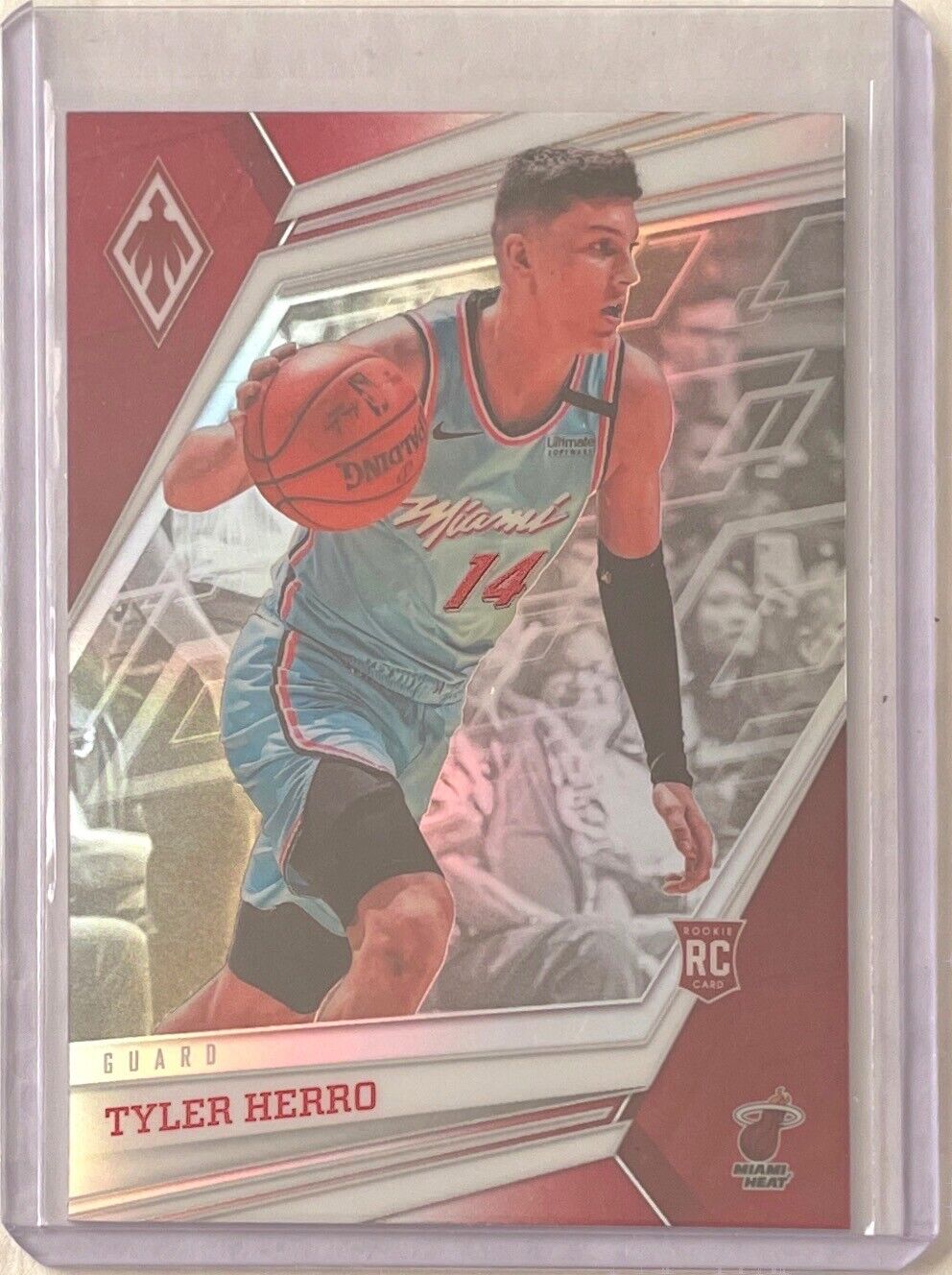 TYLER HERRO 2019-20 PANINI CHRONICLES PHOENIX SILVER PRIZM ROOKIE RC #572