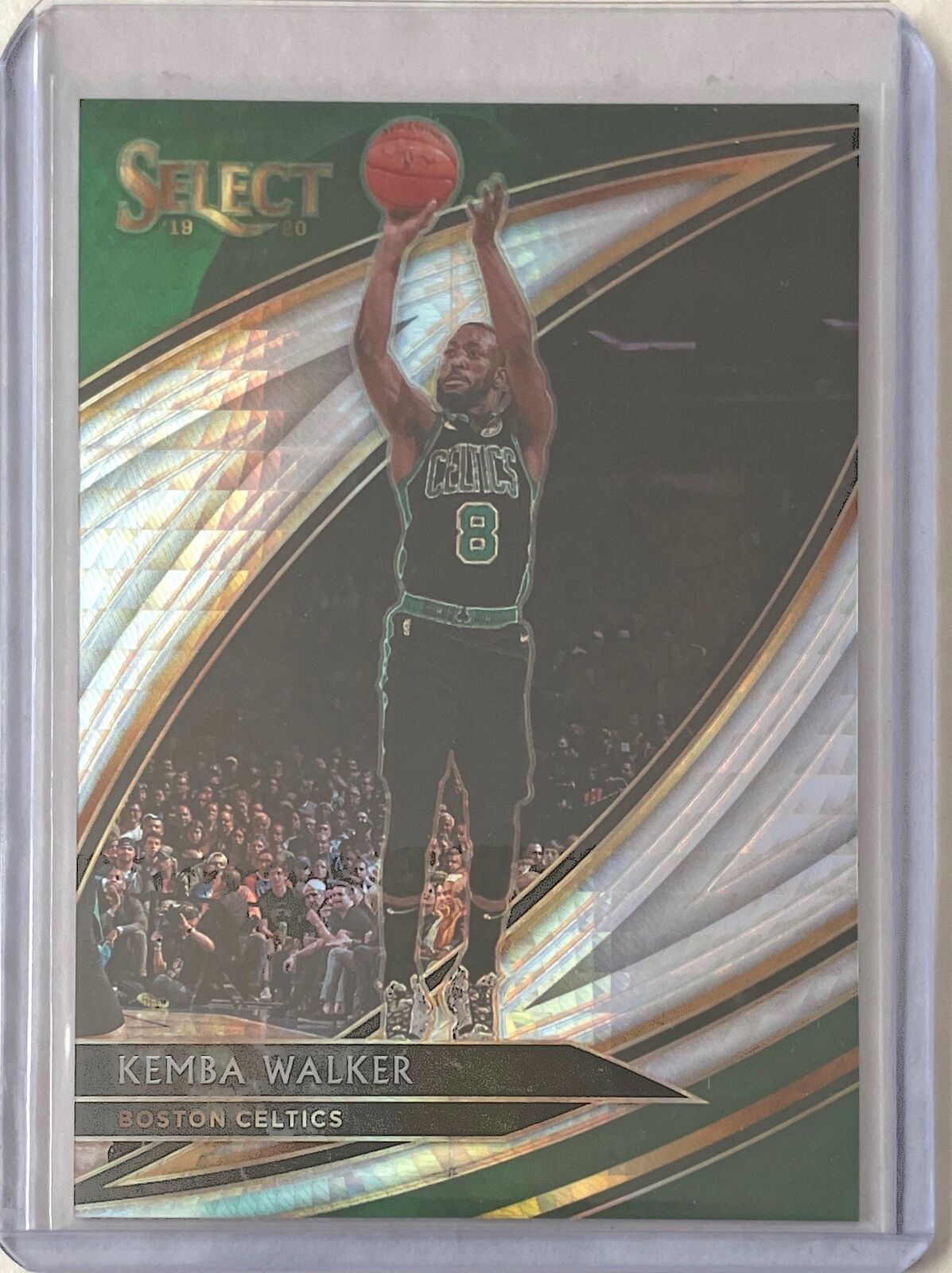 KEMBA WALKER 2019-20 PANINI SELECT COURTSIDE SILVER HYPER PRIZM #D 5/8