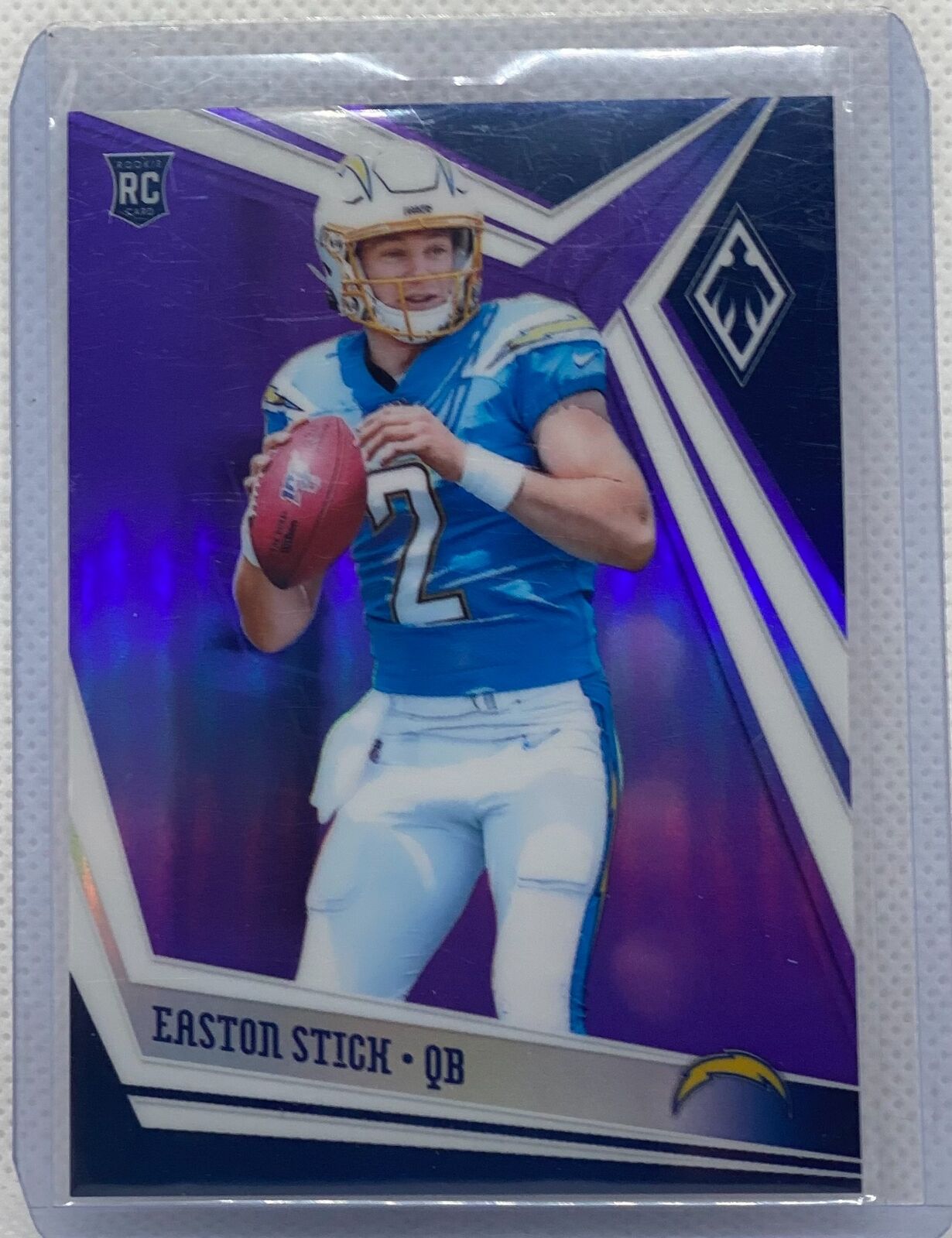 EASTON STICK 2019 PANINI PHOENIX PURPLE PRIZM RC #D 100/149