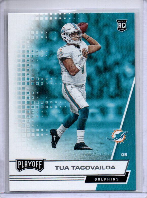 TUA TAGOVAILOA 2020 PANINI PLAYOFF ROOKIE RC #202