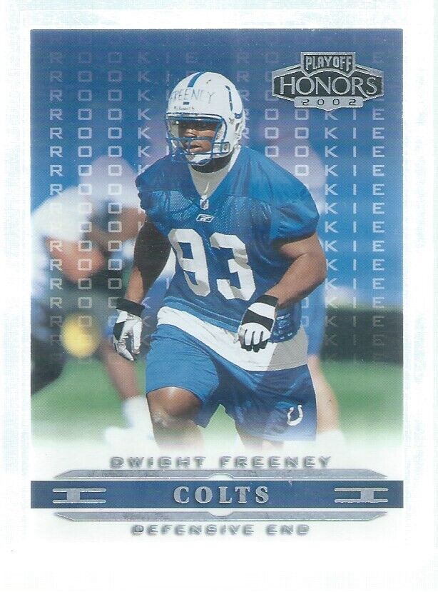 DWIGHT FREENEY 2002 PLAYOFF HONORS SILVER RC #D 367/1000