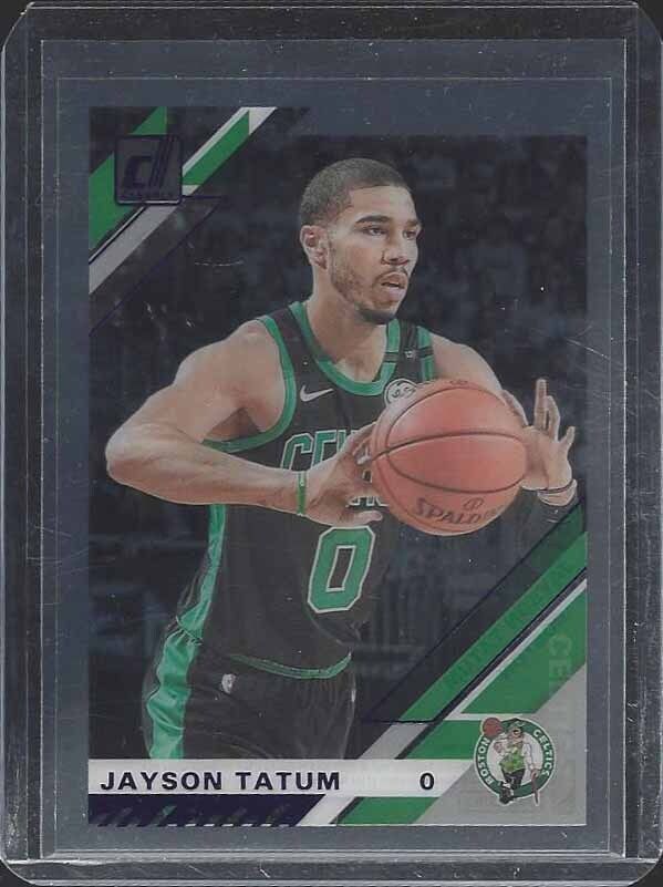 JAYSON TATUM 2019-20 PANINI CLEARLY DONRUSS PURPLE #2
