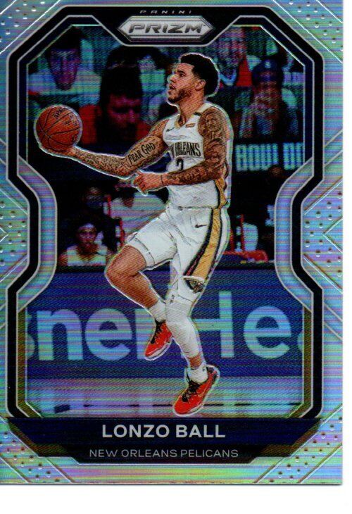 LONZO BALL 2020-21 PANINI PRIZM SILVER PRIZMS #224