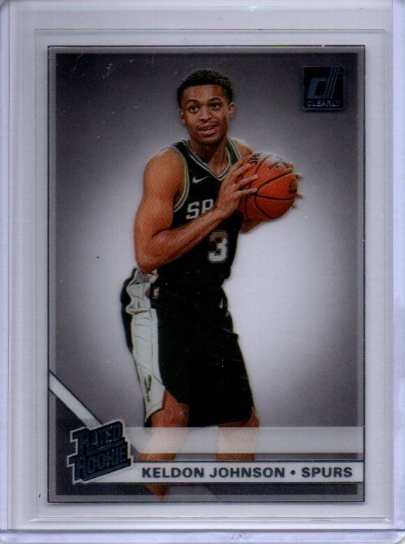 KELDON JOHNSON 2019-20 PANINI CLEARLY DONRUSS TRUE ROOKIE RC #77
