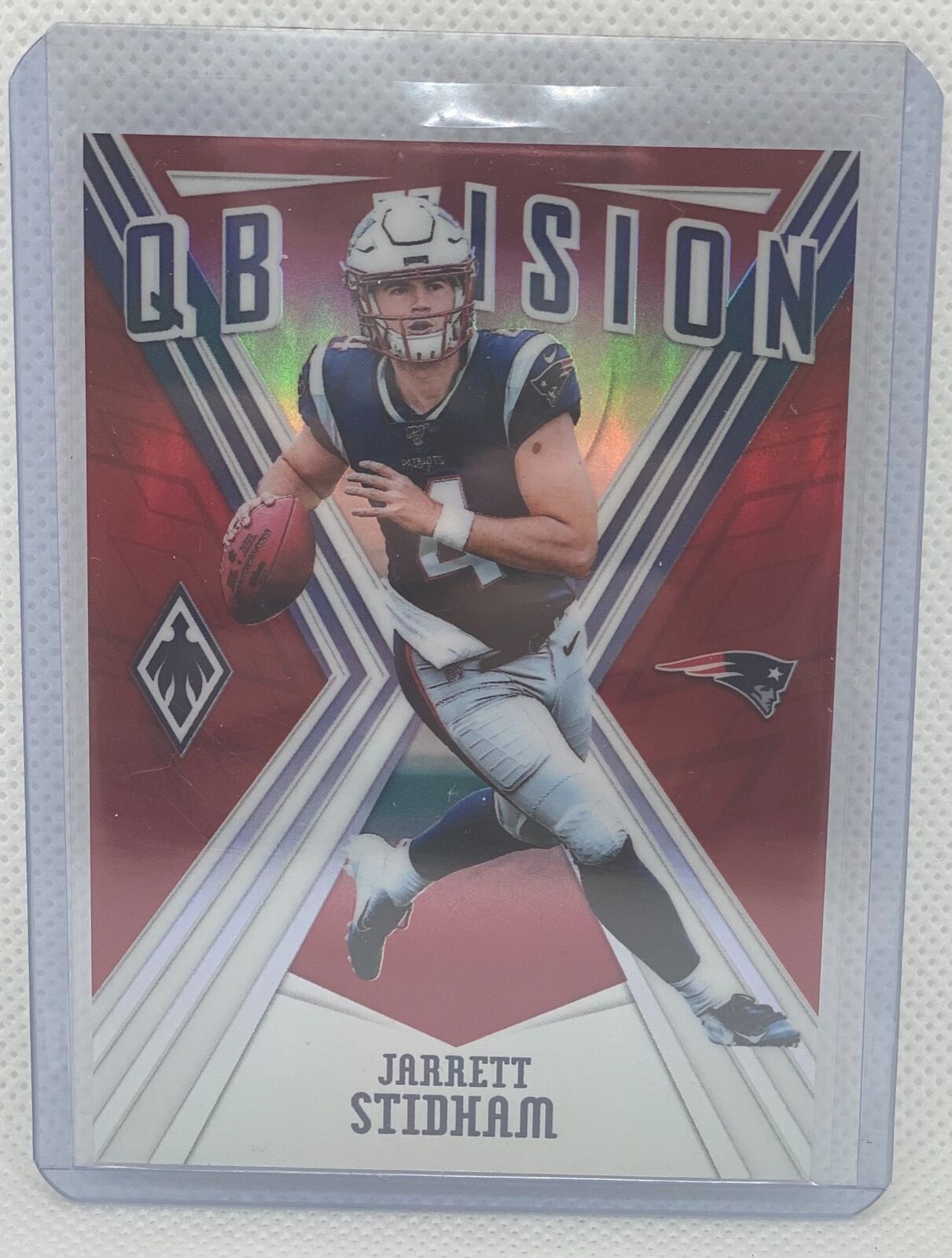 JARRETT STIDHAM 2019 PANINI QB VISION RED PRIZM #D 103/299