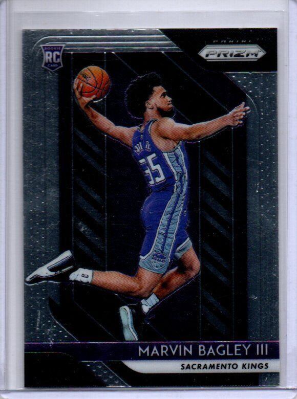MARVIN BAGLEY III 2018-19 PANINI PRIZM TRUE ROOKIE RC #181