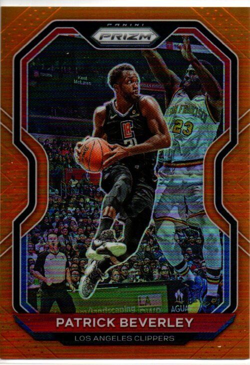 PATRICK BEVERLEY 2020-21 PANINI PRIZM ORANGE PRIZMS #D 25/299
