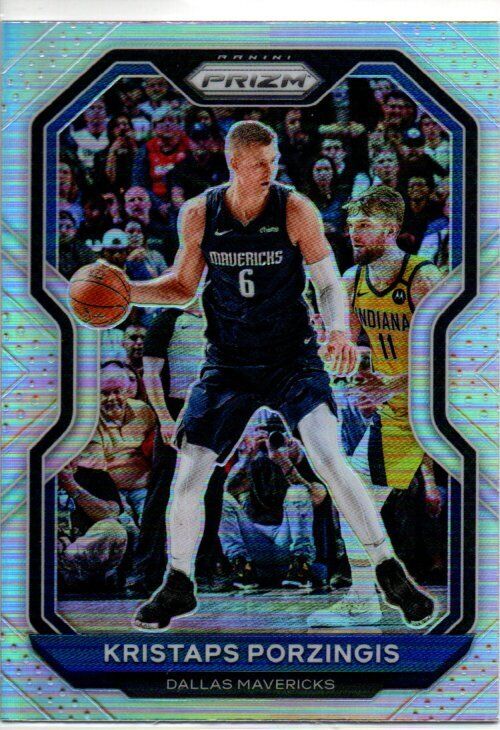KRISTAPS PORZINGIS 2020-21 PANINI PRIZM SILVER PRIZMS #18