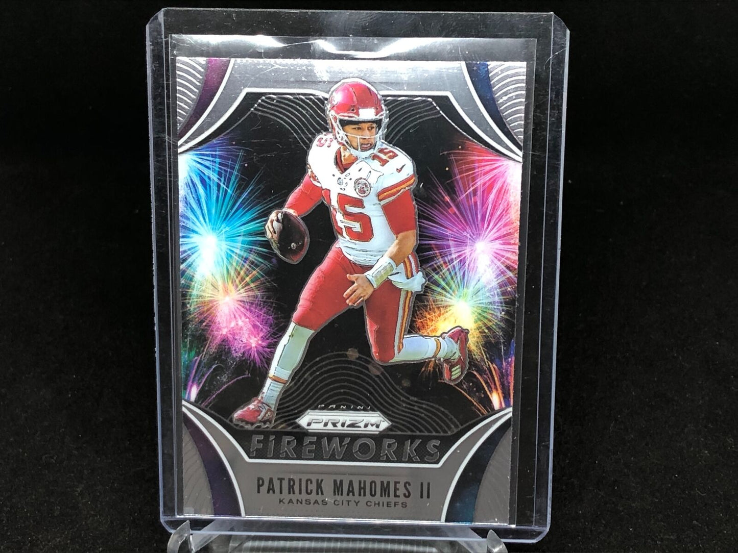 PATRICK MAHOMES II 2019 PANINI PRIZM FIREWORKS