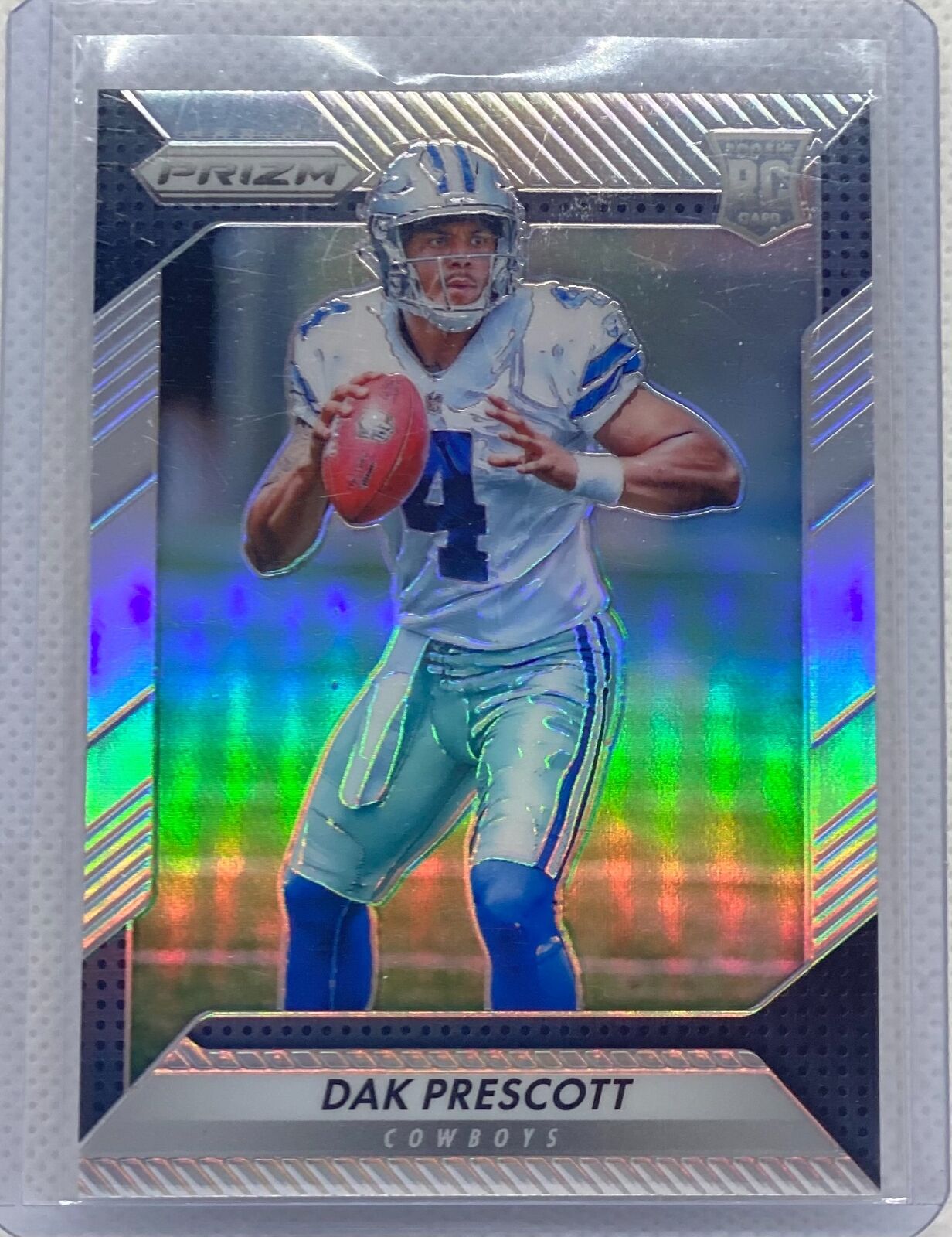 DAK PRESCOTT 2016 PANINI PRIZM SILVER PRIZM RC #231