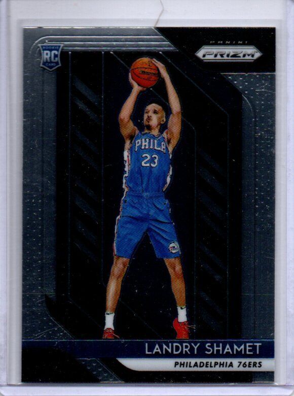 LANDRY SHAMET 2018-19 PANINI PRIZM TRUE ROOKIE RC #199