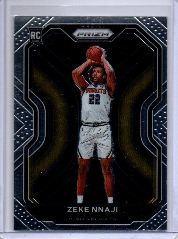 ZEKE NNAJI 2020-21 PANINI PRIZM TRUE ROOKIE RC #266