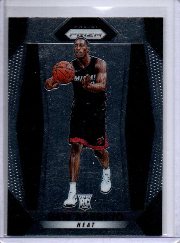 BAM ADEBAYO 2017-18 PANINI PRIZM TRUE ROOKIE RC #51