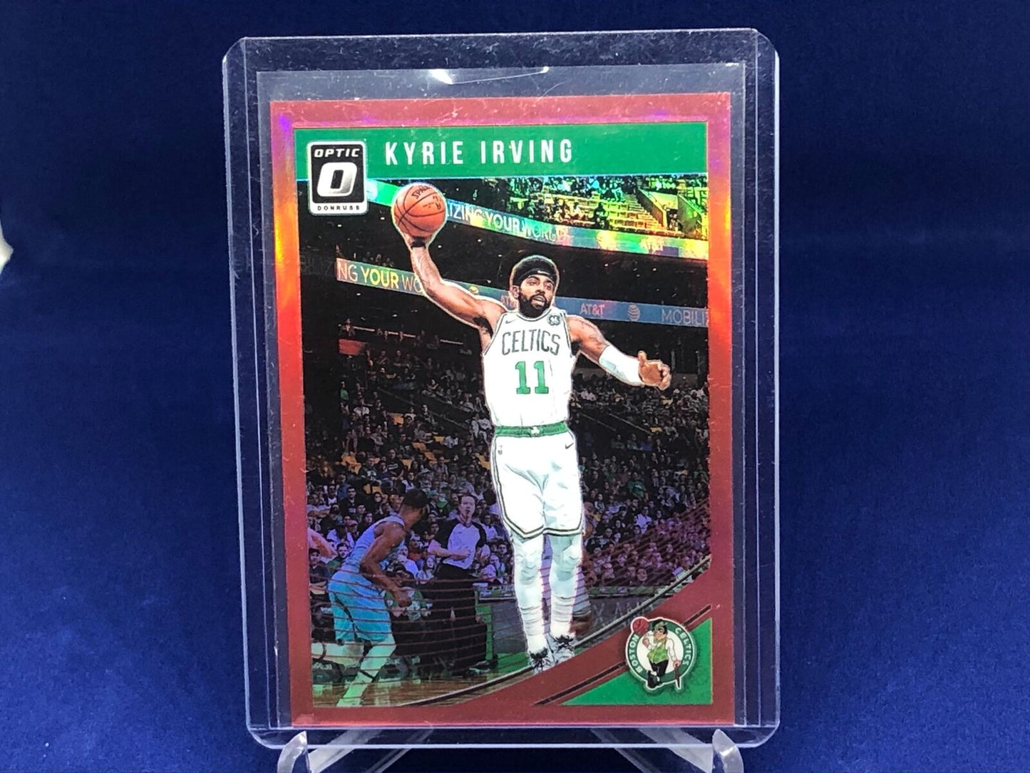 KYRIE IRVING 2018-19 PANINI DONRUSS OPTIC RED HOLO #D 99/99