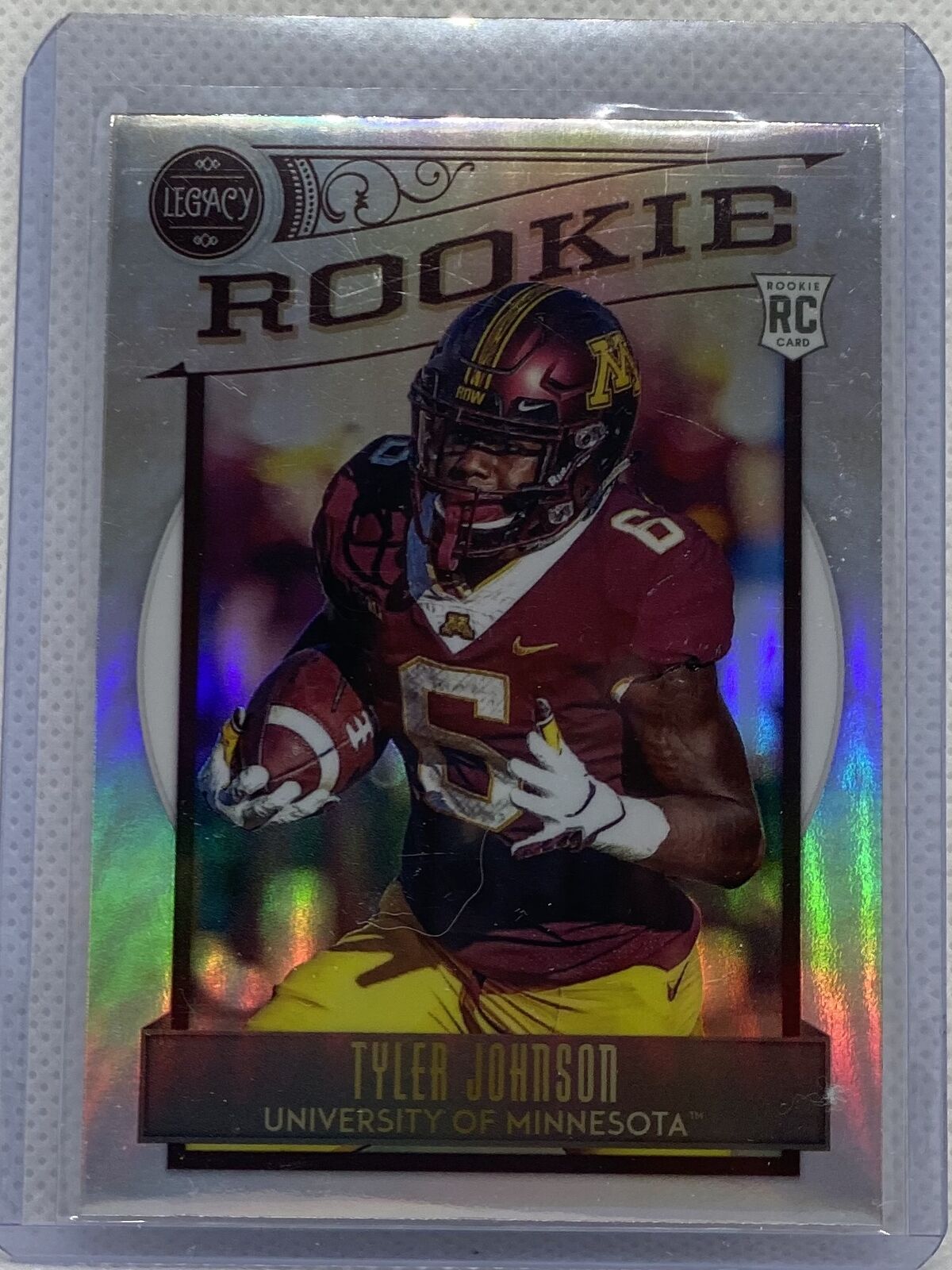 TYLER JOHNSON 2020 PANINI LEGACY SILVER PRIZM ROOKIE RC #193