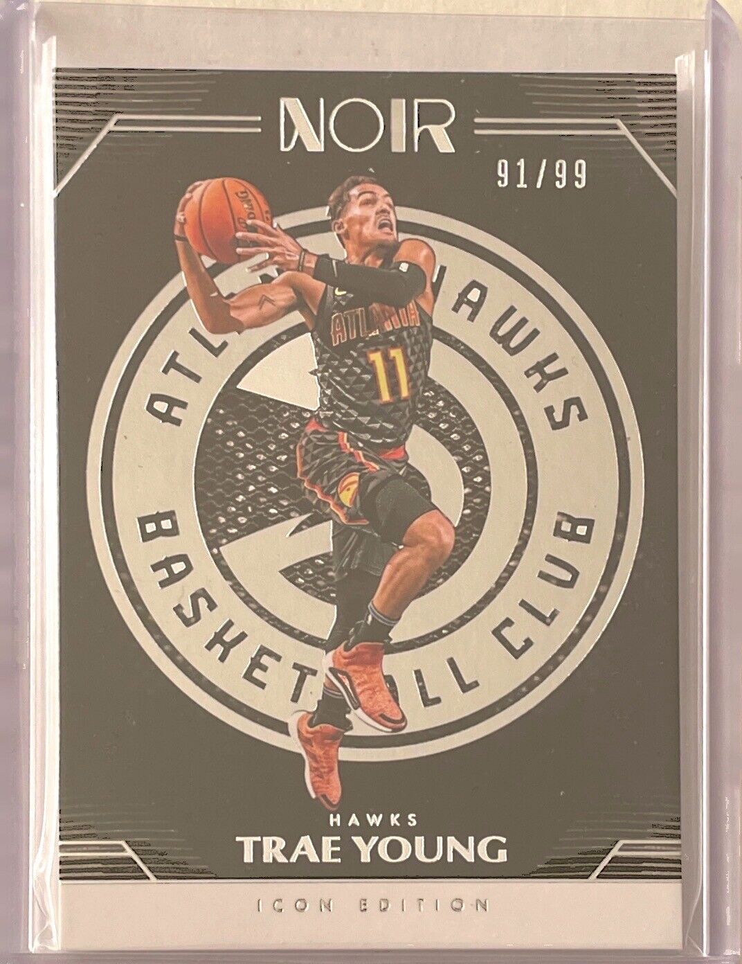 TRAE YOUNG 2019-20 PANINI NOIR ICON EDITION #D /99