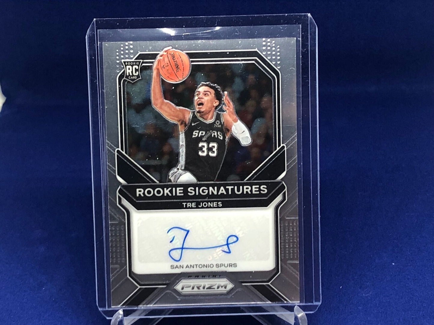 TRE JONES 2020-21 PANINI PRIZM ROOKIE SIGNATURES AUTO RC