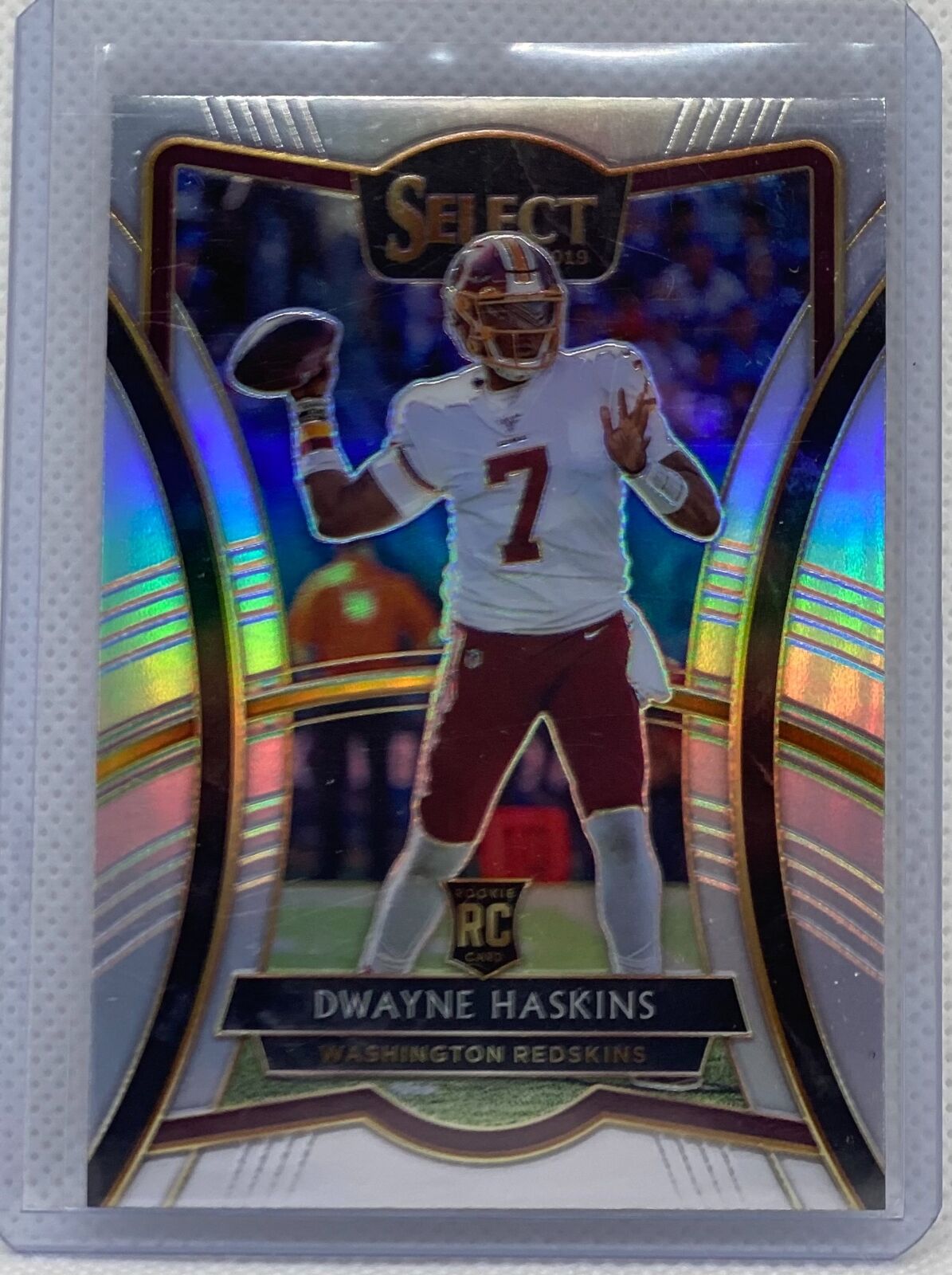 DWAYNE HASKINS 2019 PANINI SELECT SILVER PRIZM ROOKIE RC #114