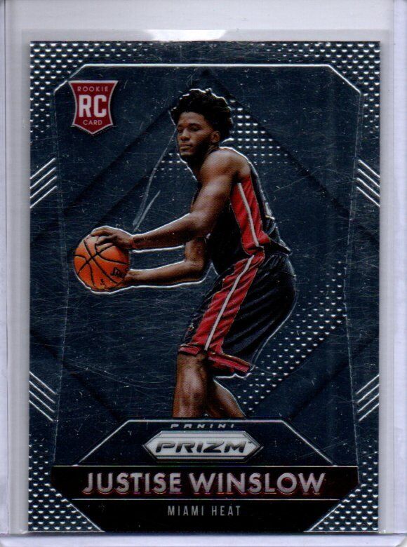 JUSTISE WINSLOW 2015-16 PANINI PRIZM TRUE ROOKIE RC #336