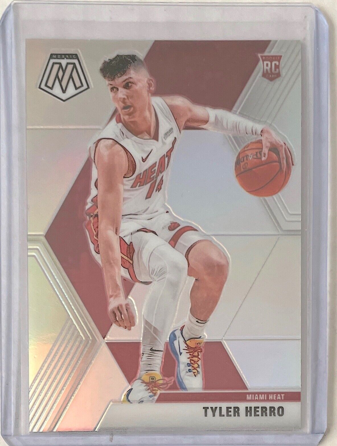 TYLER HERRO 2019-20 PANINI MOSAIC SILVER PRIZM ROOKIE RC #223