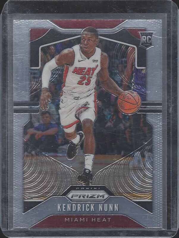 KENDRICK NUNN 2019-20 PANINI CHRONICLES PRIZM UPDATE ROOKIE RC #501
