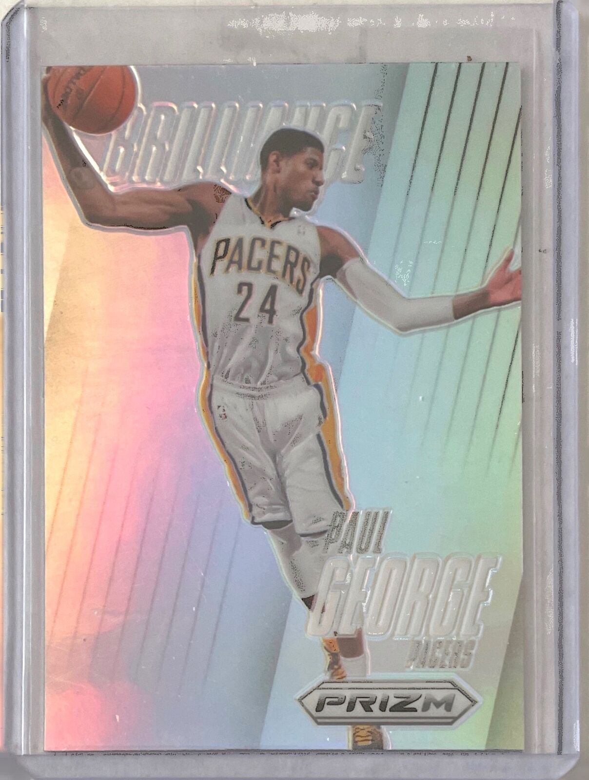PAUL GEORGE 2013-14 PANINI PRIZM BRILLIANCE SILVER PRIZM #5