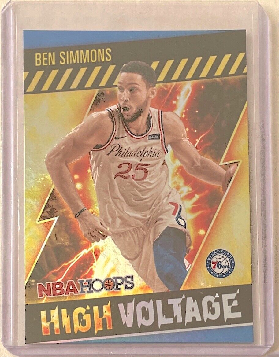 BEN SIMMONS 2020-21 PANINI HOOPS HIGH VOLTAGE #12