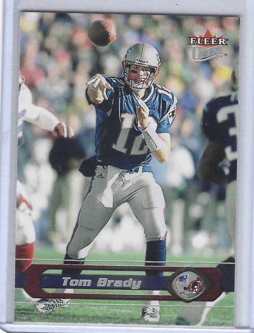 TOM BRADY 2002 FLEER ULTRA BASE #181