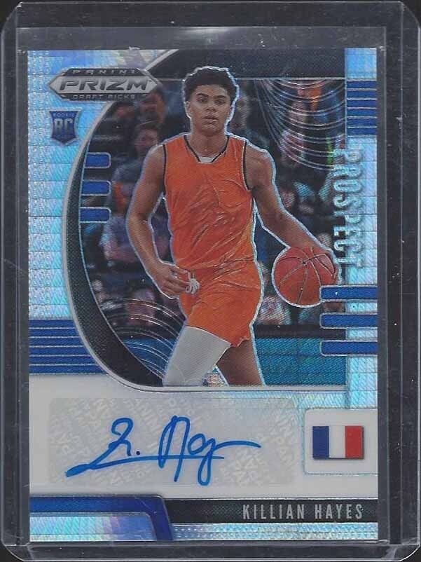KILLIAN HAYES 2020-21 PRIZM DRAFT PICKS PROSPECT AUTO HYPER PRIZM RC #PA-KH