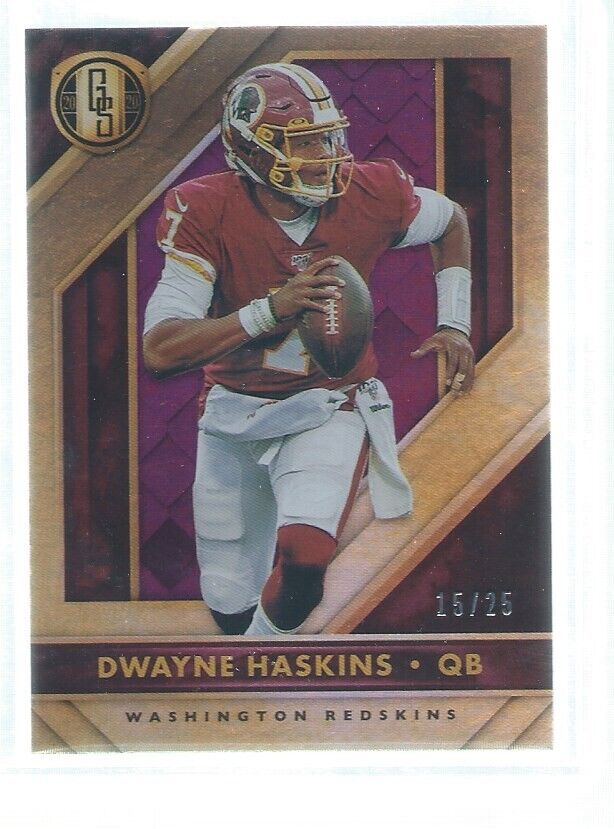 DWAYNE HASKINS 2020 PANINI GOLD STANDARD ROSE GOLD #D 15/25