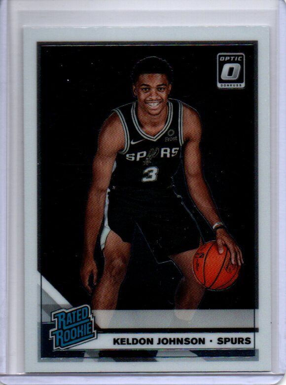 KELDON JOHNSON 2019-20 PANINI DONRUSS OPTIC TRUE ROOKIE RC #186