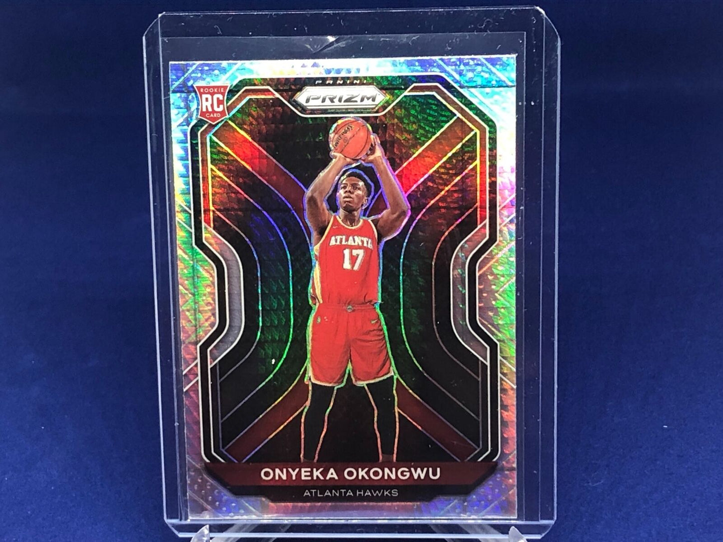ONYEKA OKONGWU 2020-21 PANINI PRIZM HYPER PRIZMS SP RC ROOKIE # 260