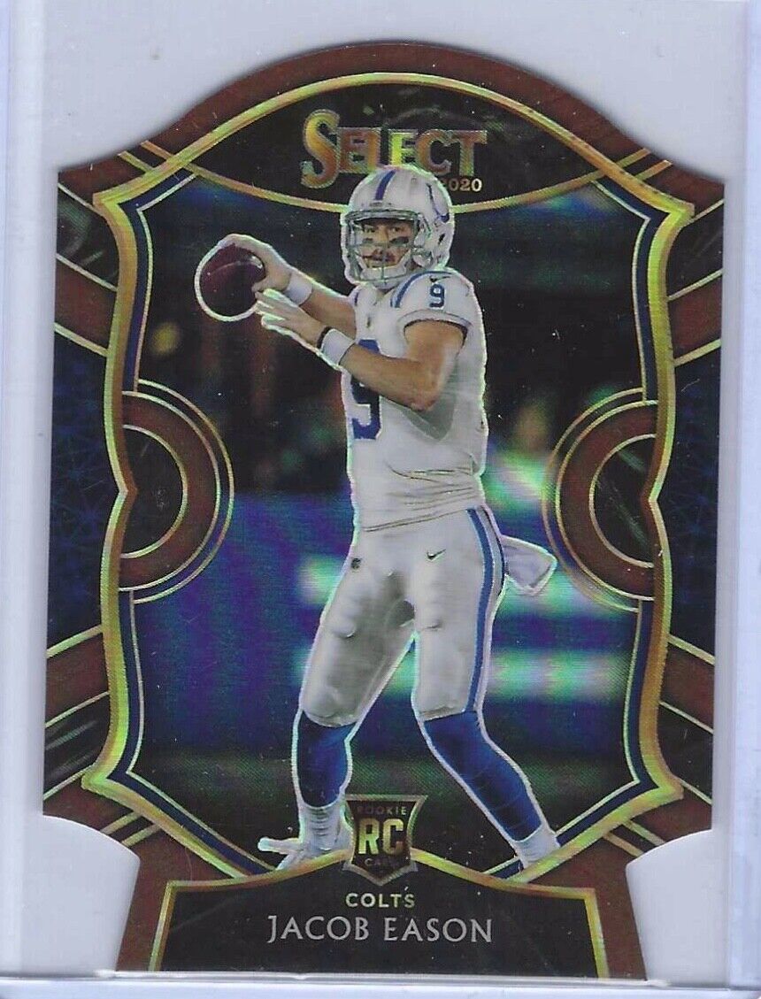 JACOB EASON 2020 SELECT CONCOURSE LEVEL BRONZE PRIZM DIE CUT RC #D /355