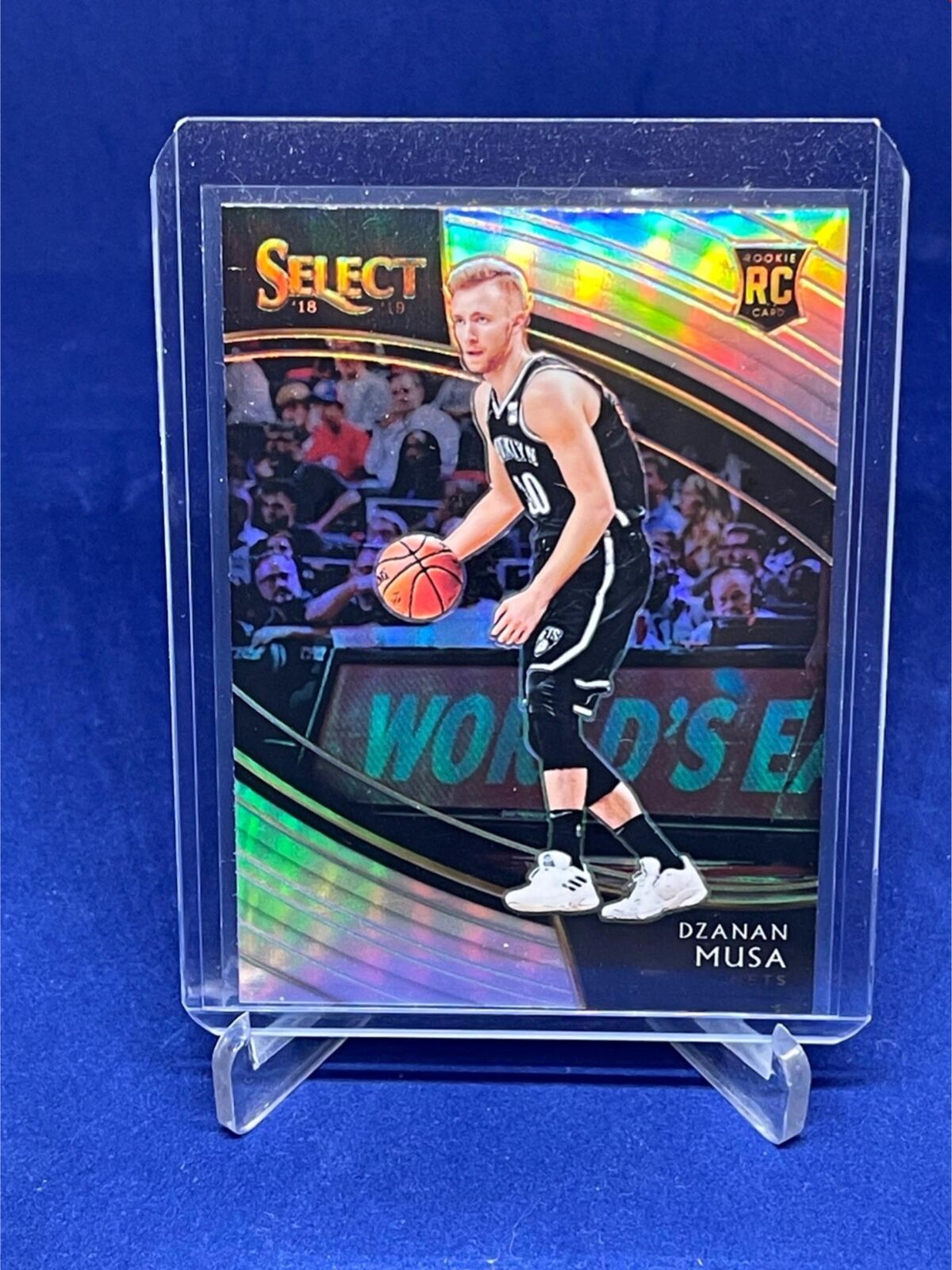 DZANAN MUSA 2018-19 PANINI SELECT COURTSIDE SILVER PRIZM ROOKIE RC # 283