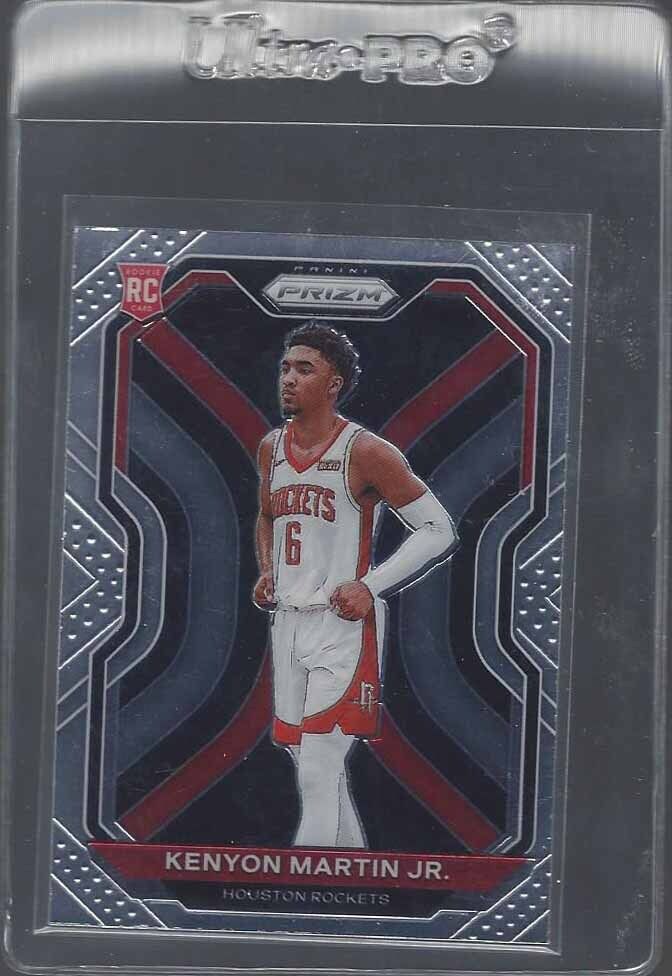 KENYON KJ MARTIN JR 2020-21 PANINI PRIZM ROCKETS TRUE ROOKIE RC #265
