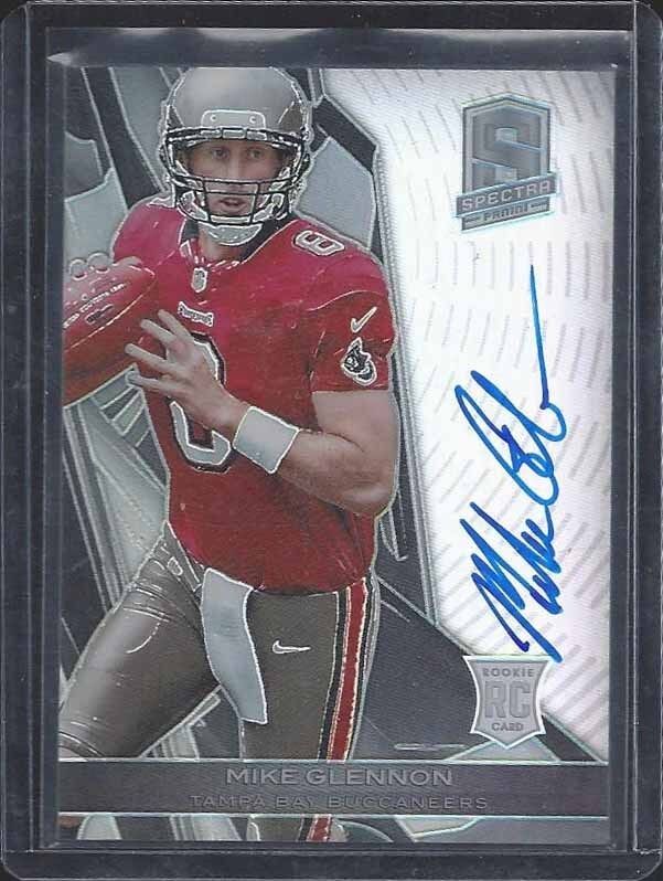MIKE GLENNON 2013 PANINI SPECTRA ON CARD ROOKIE AUTO RC #D 26/99