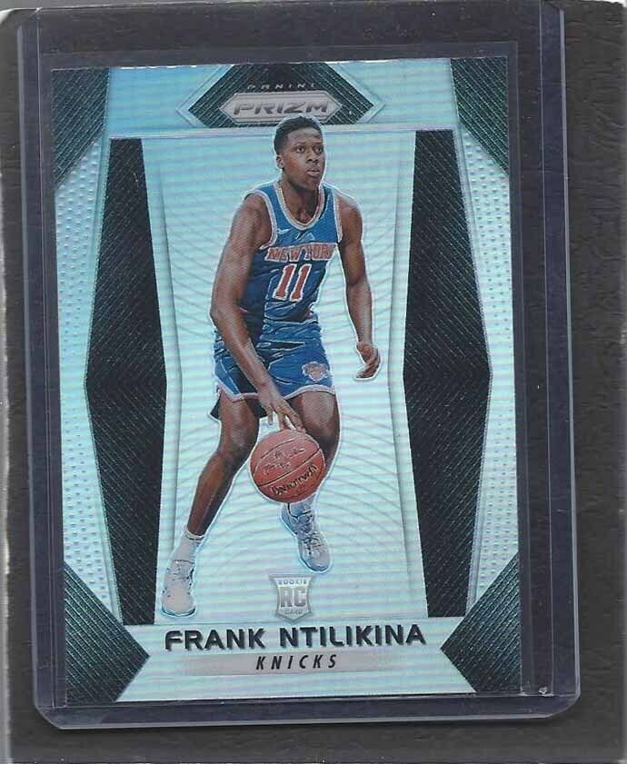FRANK NTILIKINA 2017-18 PANINI PRIZM SILVER PRIZMS ROOKIE RC SP SSP #275