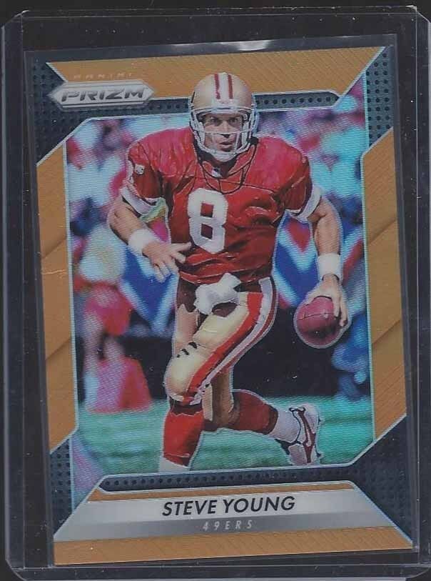 STEVE YOUNG 2016 PANINI PRIZM ORANGE PRIZMS REFRACTOR #D 231/299