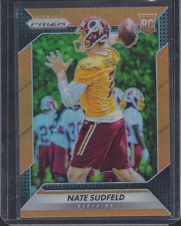NATE SUDFELD 2016 PANINI PRIZM ORANGE PRIZMS REFRACTOR RC #D 239/299
