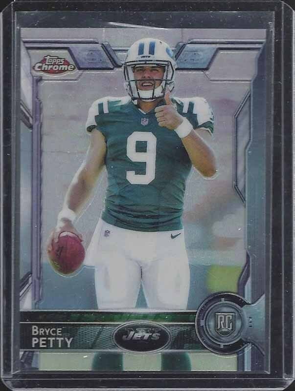 BRYCE PETTY 2015 TOPPS CHROME SP VARIATION SHORT PRINT VARIANT ROOKIE RC #137