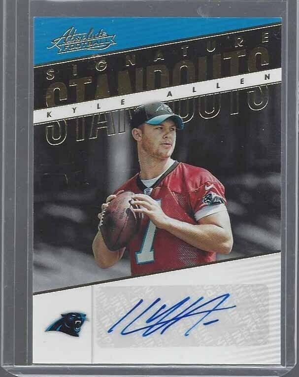 KYLE ALLEN 2018 ABSOLUTE STANDOUTS SIGNATURES ROOKIE AUTO RC