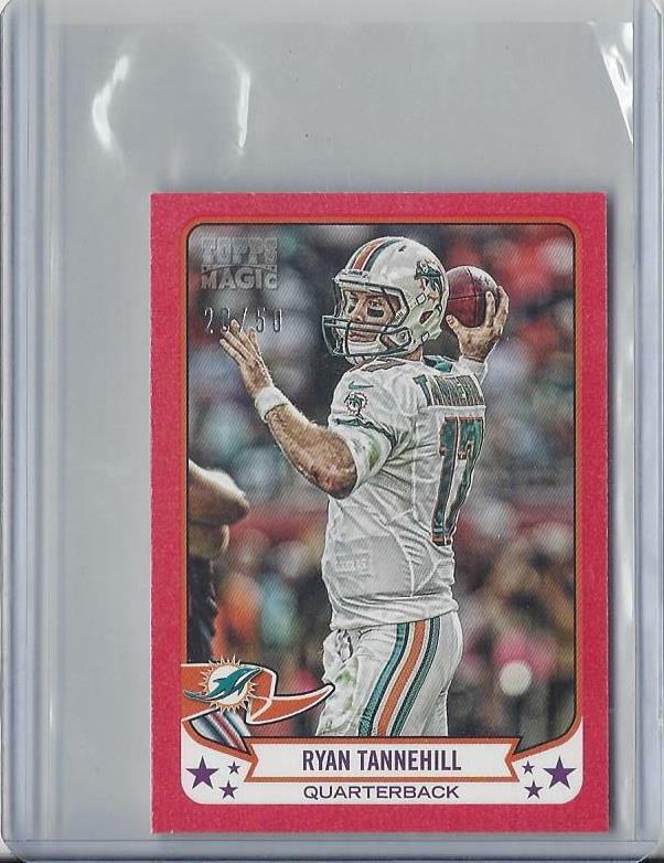 RYAN TANNEHILL 2013 TOPPS MAGIC MINI RED BORDER #D 28/50
