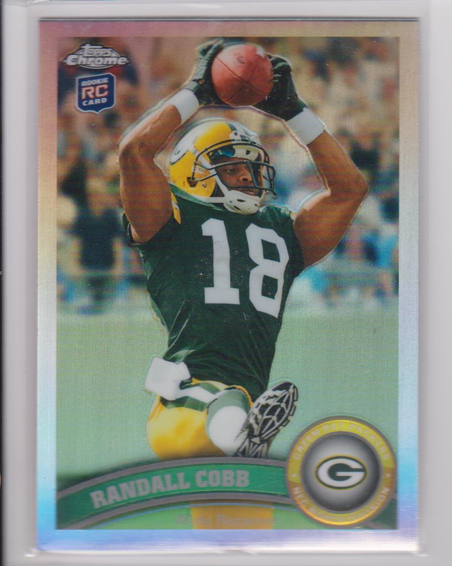 RANDALL COBB 2011 TOPPS CHROME PACKERS REFRACTOR RC #93