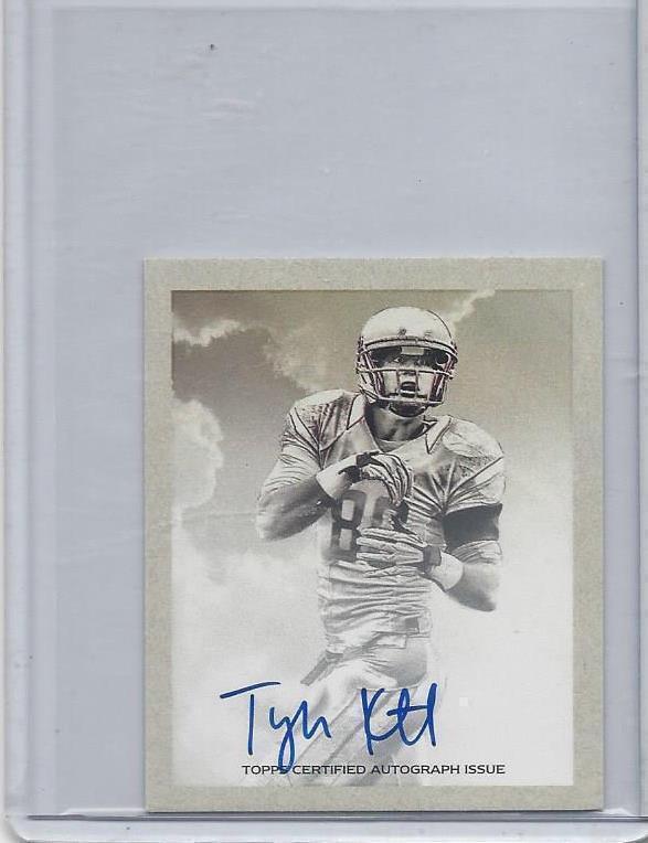 TYLER KROFT 2015 BOWMAN MINI ON CARD ROOKIE AUTO RC
