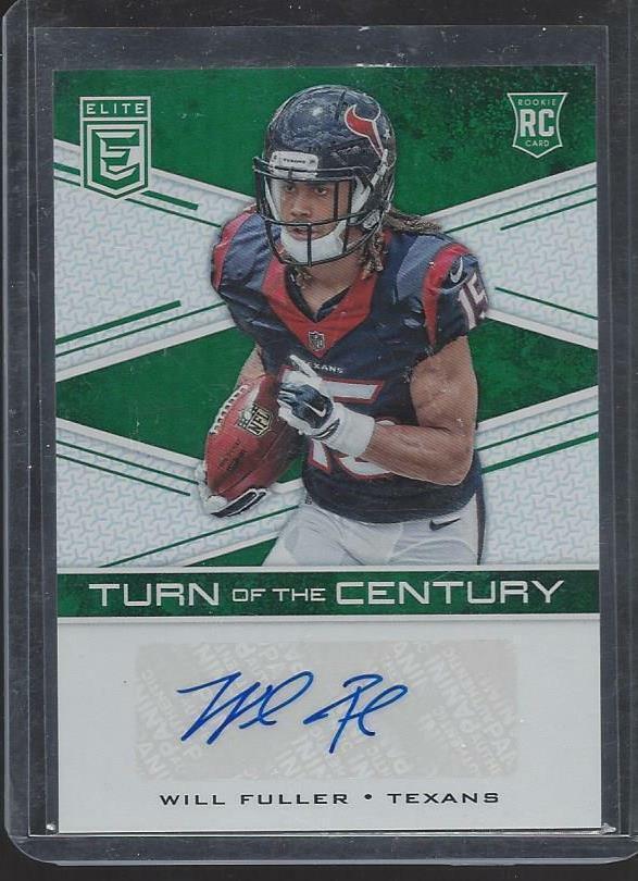 WILL FULLER 2016 ELITE TURN OF THE CENTURY ROOKIE AUTO RC