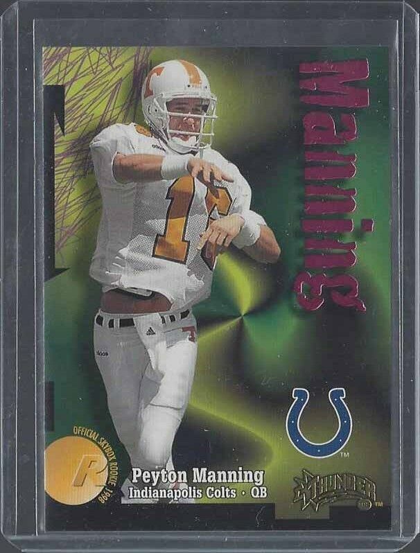 PEYTON MANNING 1998 SKYBOX THUNDER ROOKIES COLTS ROOKIE RC #239