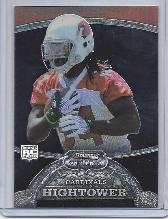 TIM HIGHTOWER 2008 BOWMAN STERLING BLACK REFRACTOR RC #D 4/50