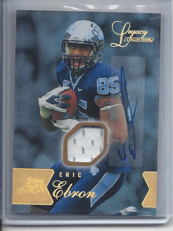 ERIC EBRON 2014 FLAIR SHOWCASE LEGACY COLLECTION UNC PATCH AUTO RC #D 89/125